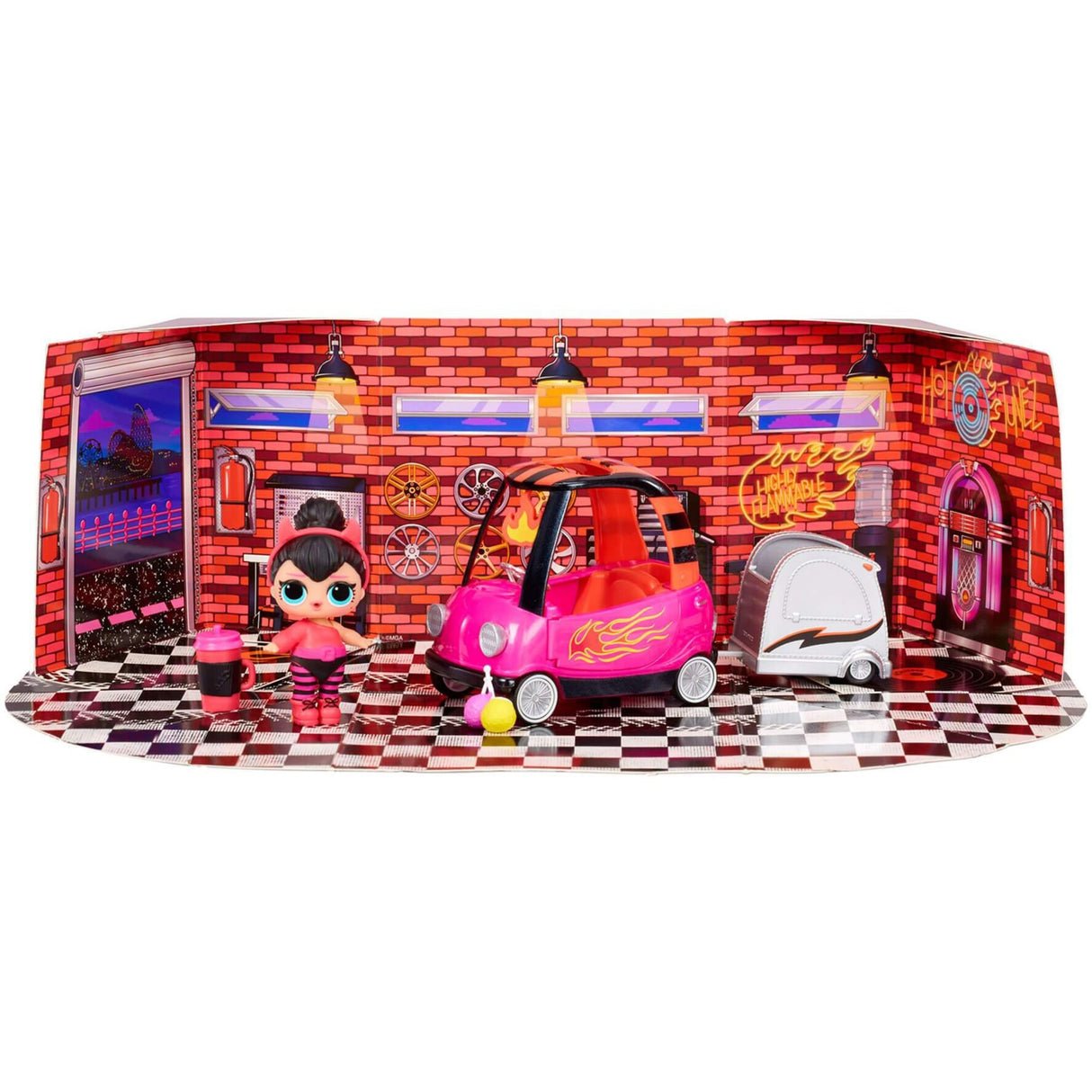 MGA Entertainment Surprise! Møbler med dukke BB Auto Sho