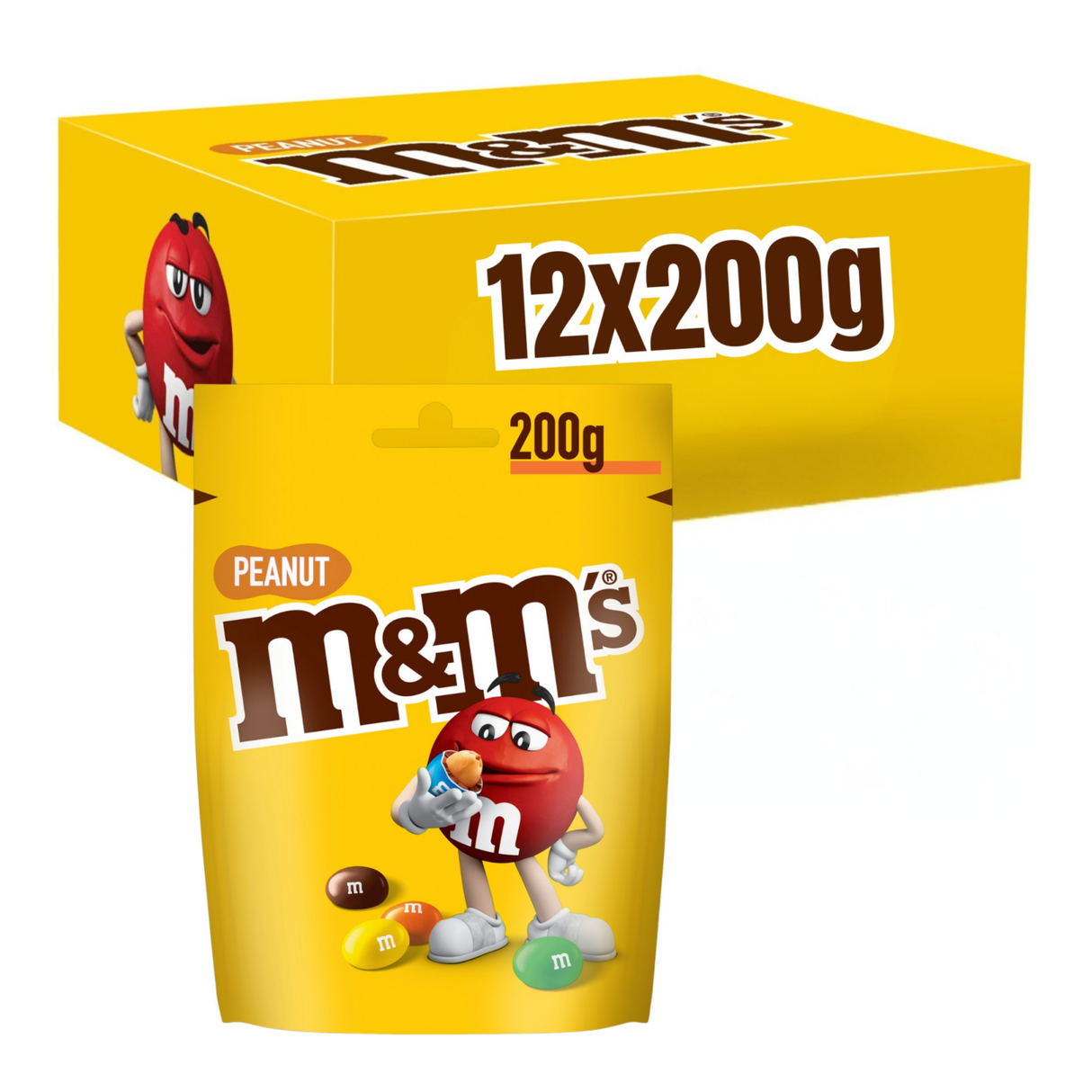 M m's jordnøddepose (12x 200gr)