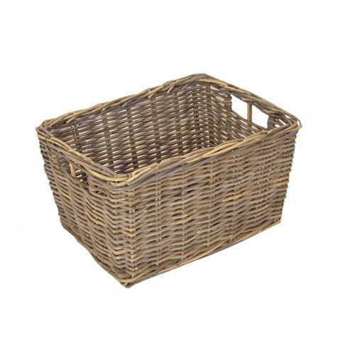 Dr. Wicker V-Alder Basket 45x35x25 Gray