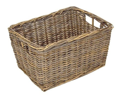 Dr. Wicker V-Alder Basket 50x40x30 Gray