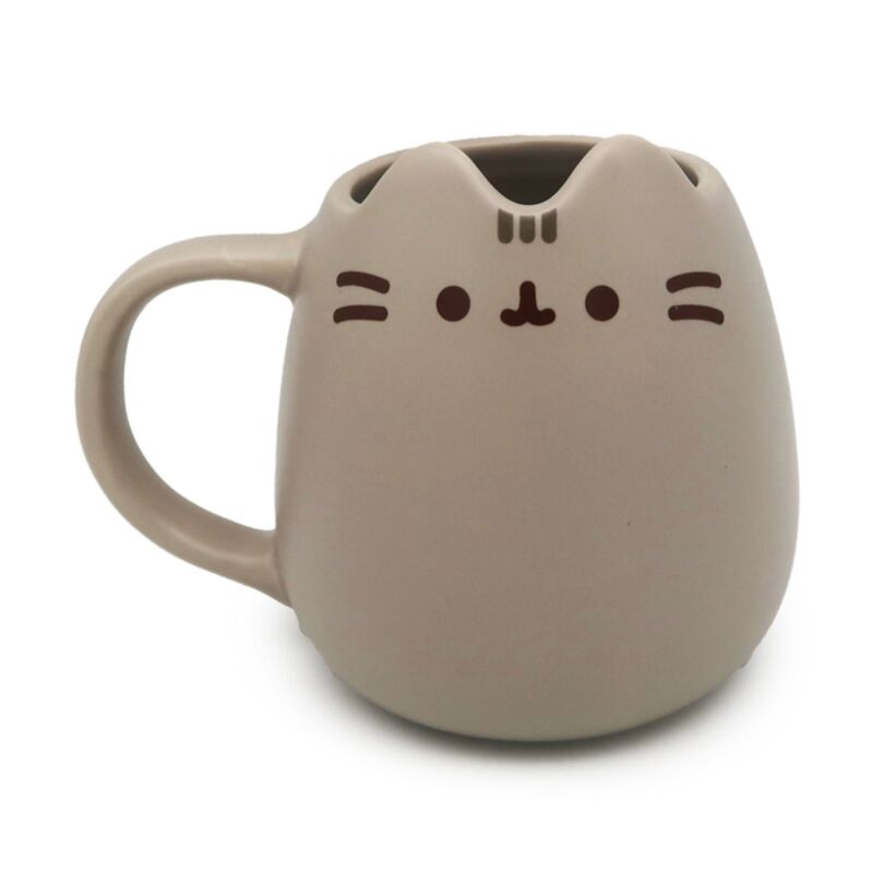 Union pusheen det katteformede keramiske krus