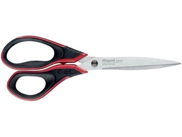 Maped saks avanseret gel sort og rød (21 cm)
