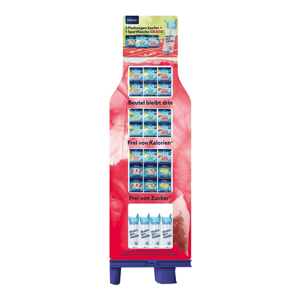 Messmer kold te sport display (126 stykker)