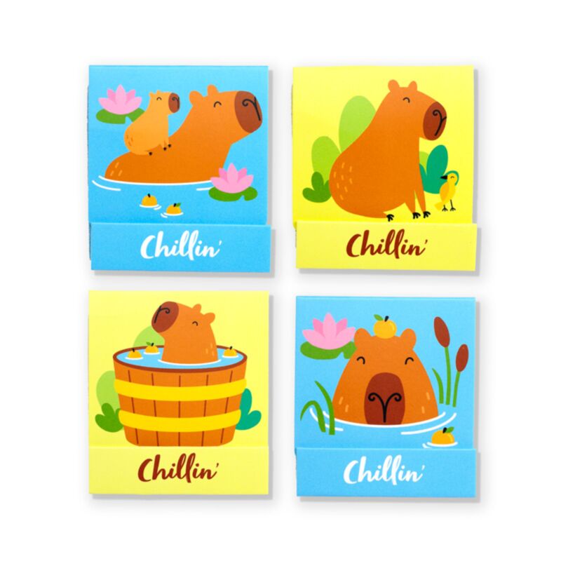 Capybara tændstikbog neglefil