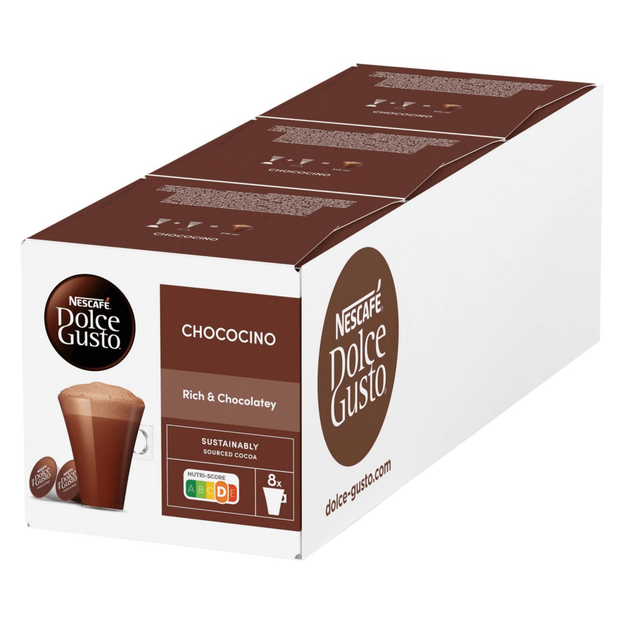 Nescafe dolce gusto chococino (3x 16 kopper)