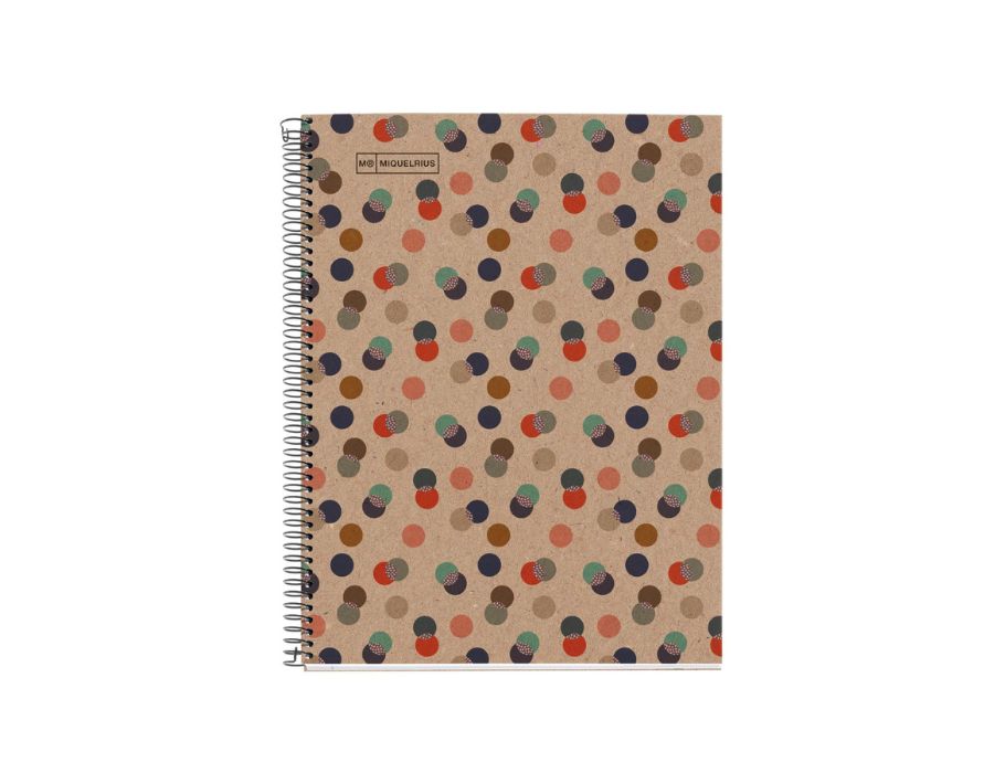 Miquelrius Notebook Eco Confetti A5 Foret 80 sider