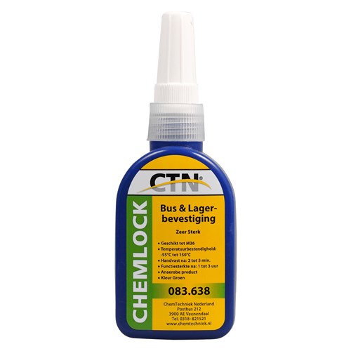 LOCTITE CTN 638 BESLEIGHTHER GRØNING MEGET STRÆGT 50ML