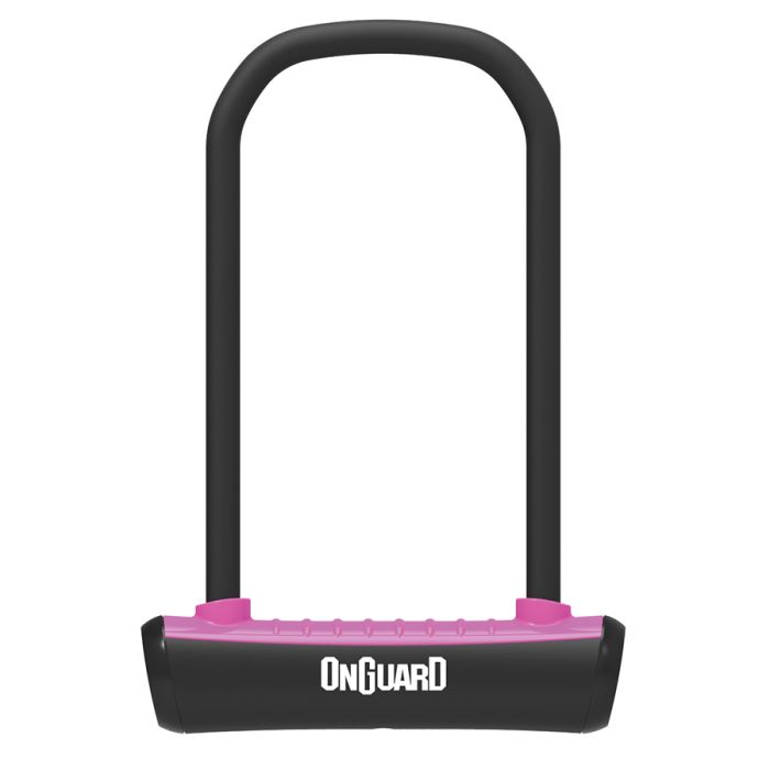 Onguard neon u-lock std (115 x 230 mm - 11 mm) - pink