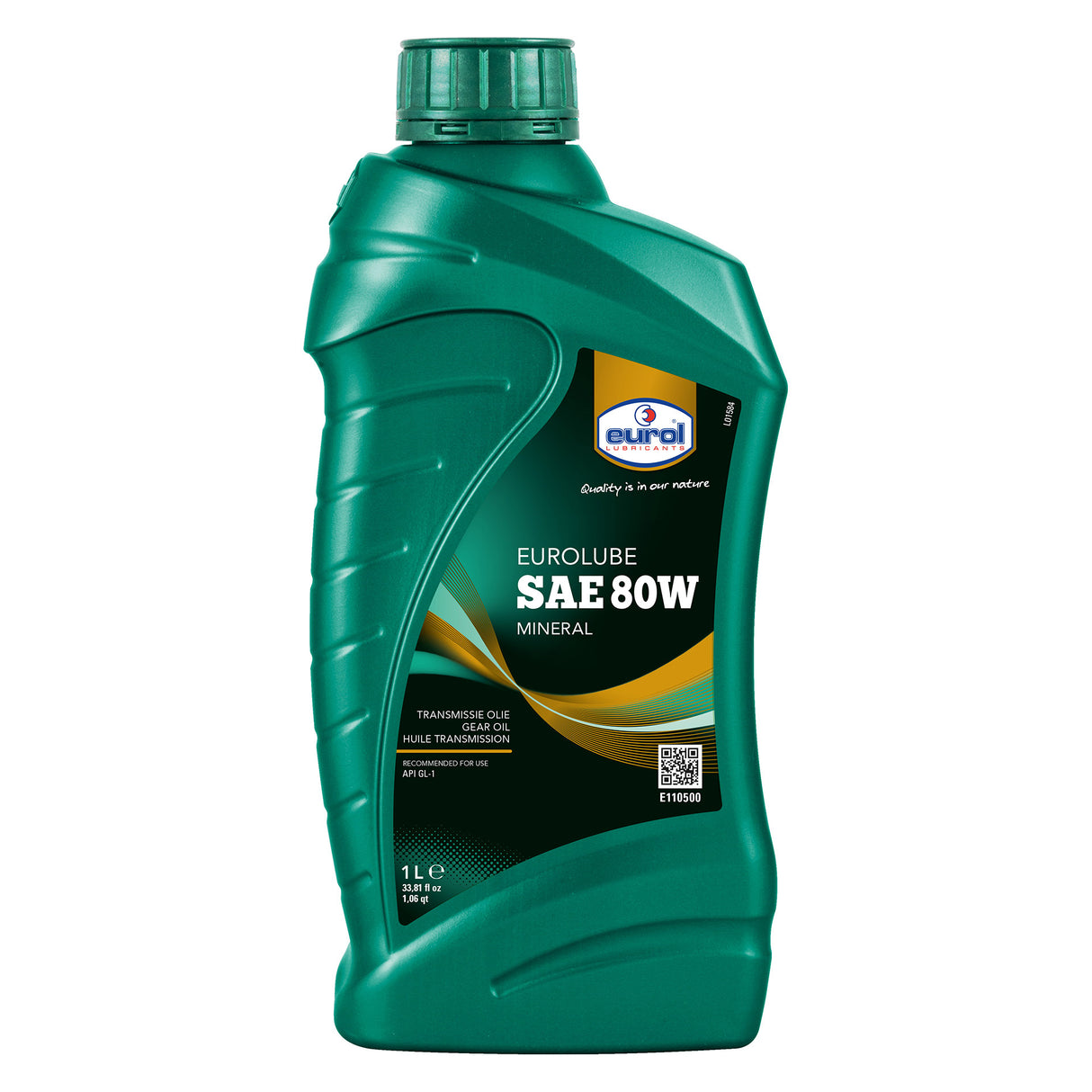 Eurol Eurolube transm. Oil SAE 80W 1-liters GL1