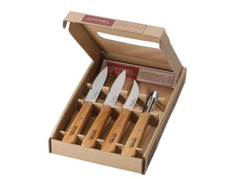 Opinel køkkenknive - nødvendigheder - 4-delt