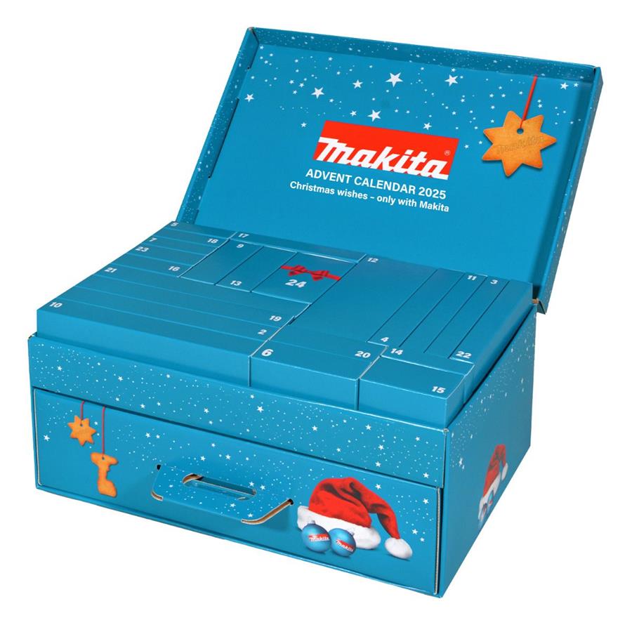 Makita adventskalender 2025 begrænset udgave