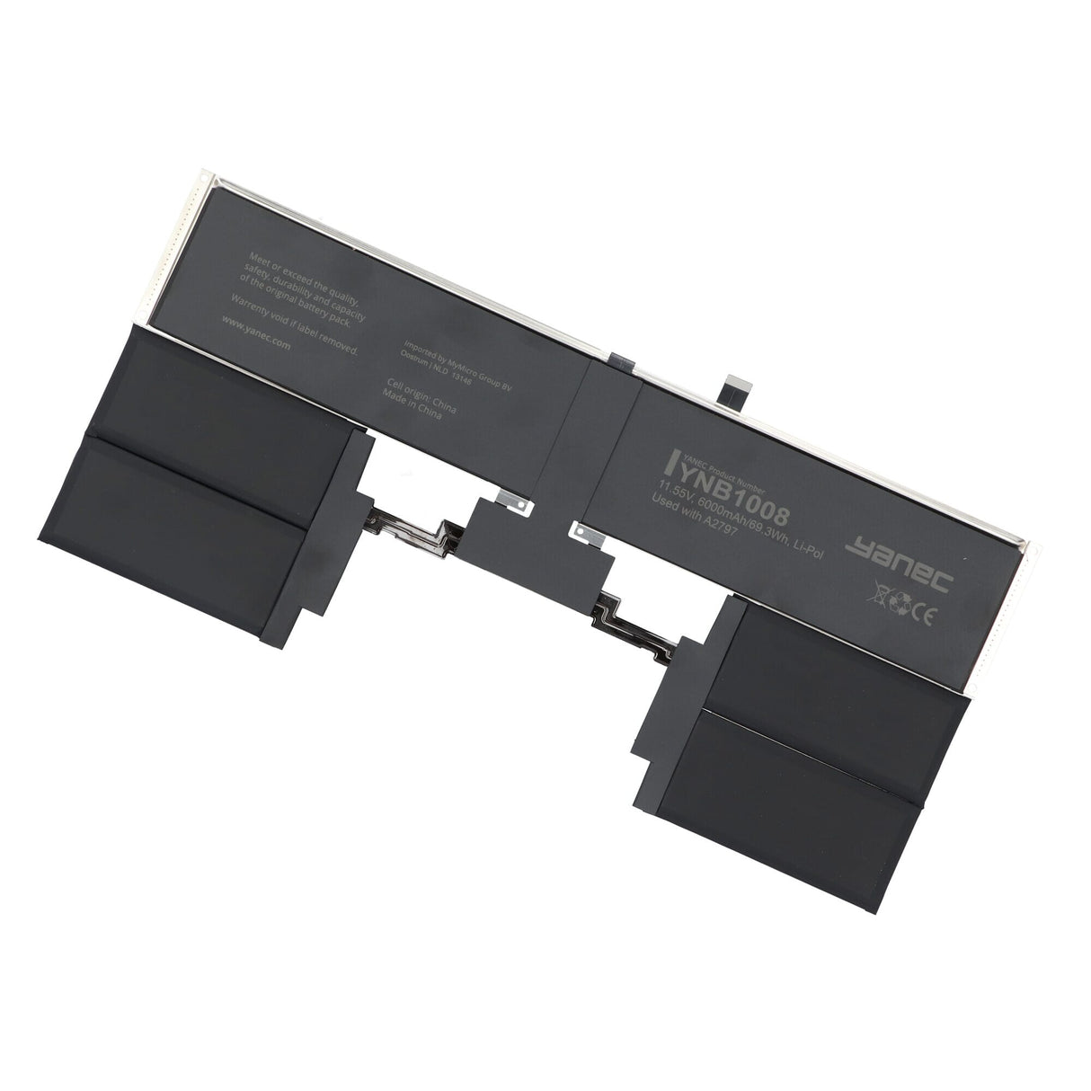 Yanec macbook batteri 6000mah