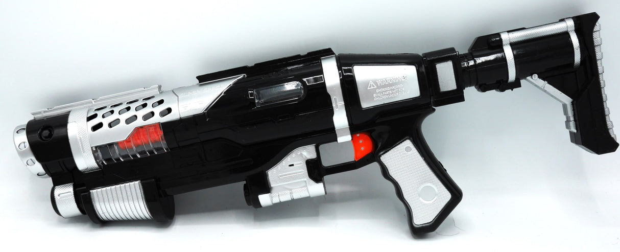 Toi-toys legetøjspistol med lys og lyd, 45 cm lang