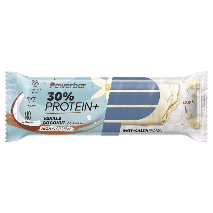 Powerbar 30% protein+ (15 x 55gr) - vaniljekokosnød