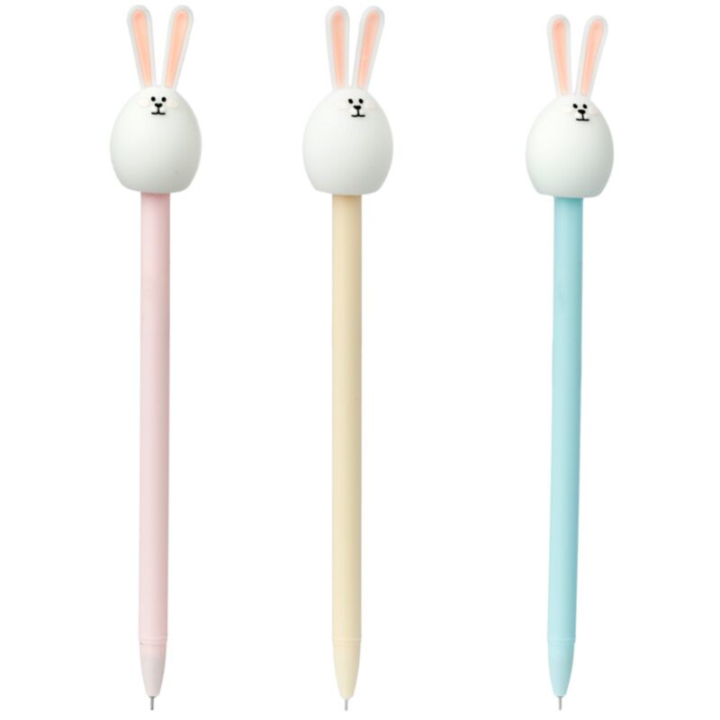 Adoramals kanin fineliner pen - sort
