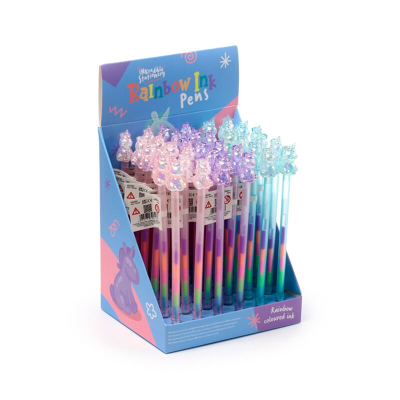 Unicorn regnbue blæk pen