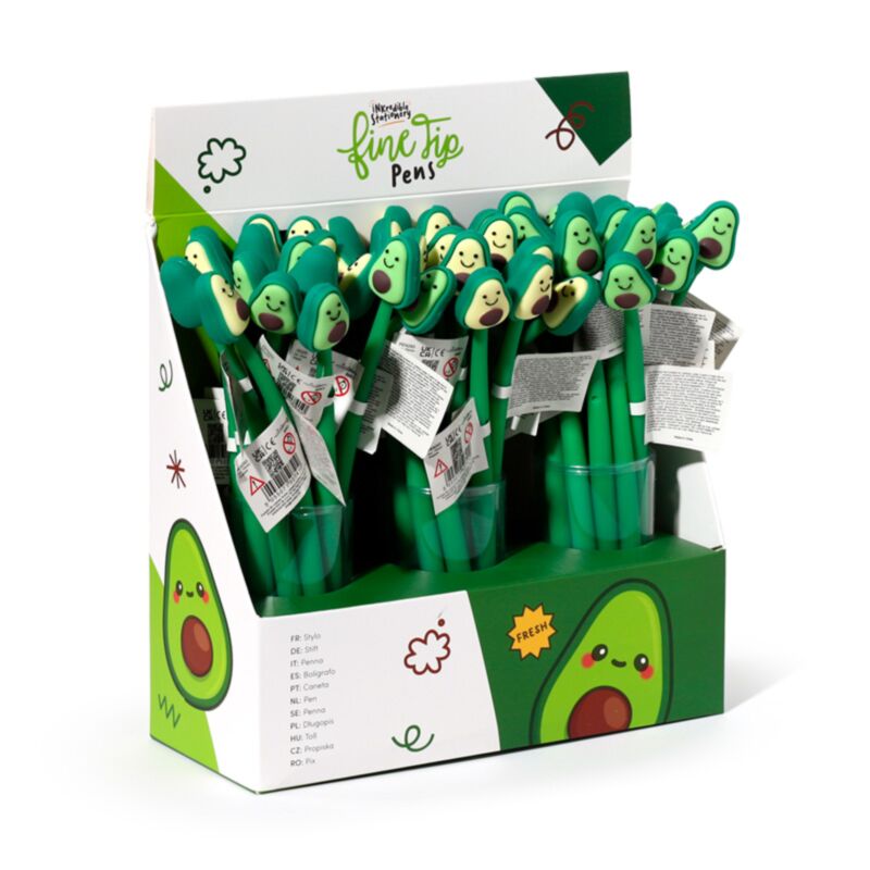 Avocado foodiemals fin skrivepen