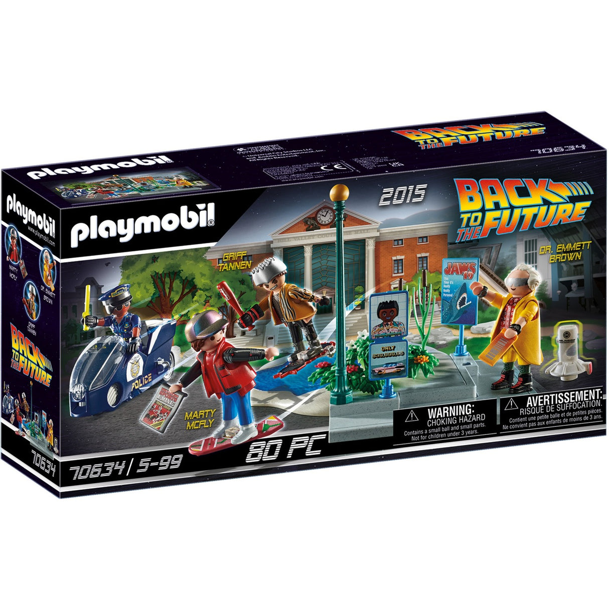 Playmobil tilbage til den fremtidige del II hoverboard