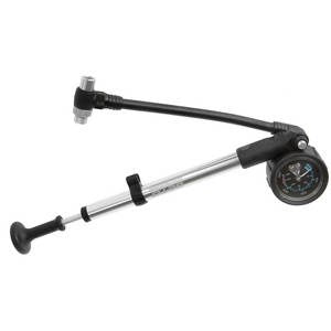 Forgaffelpumpe beto med manometer - aluminium