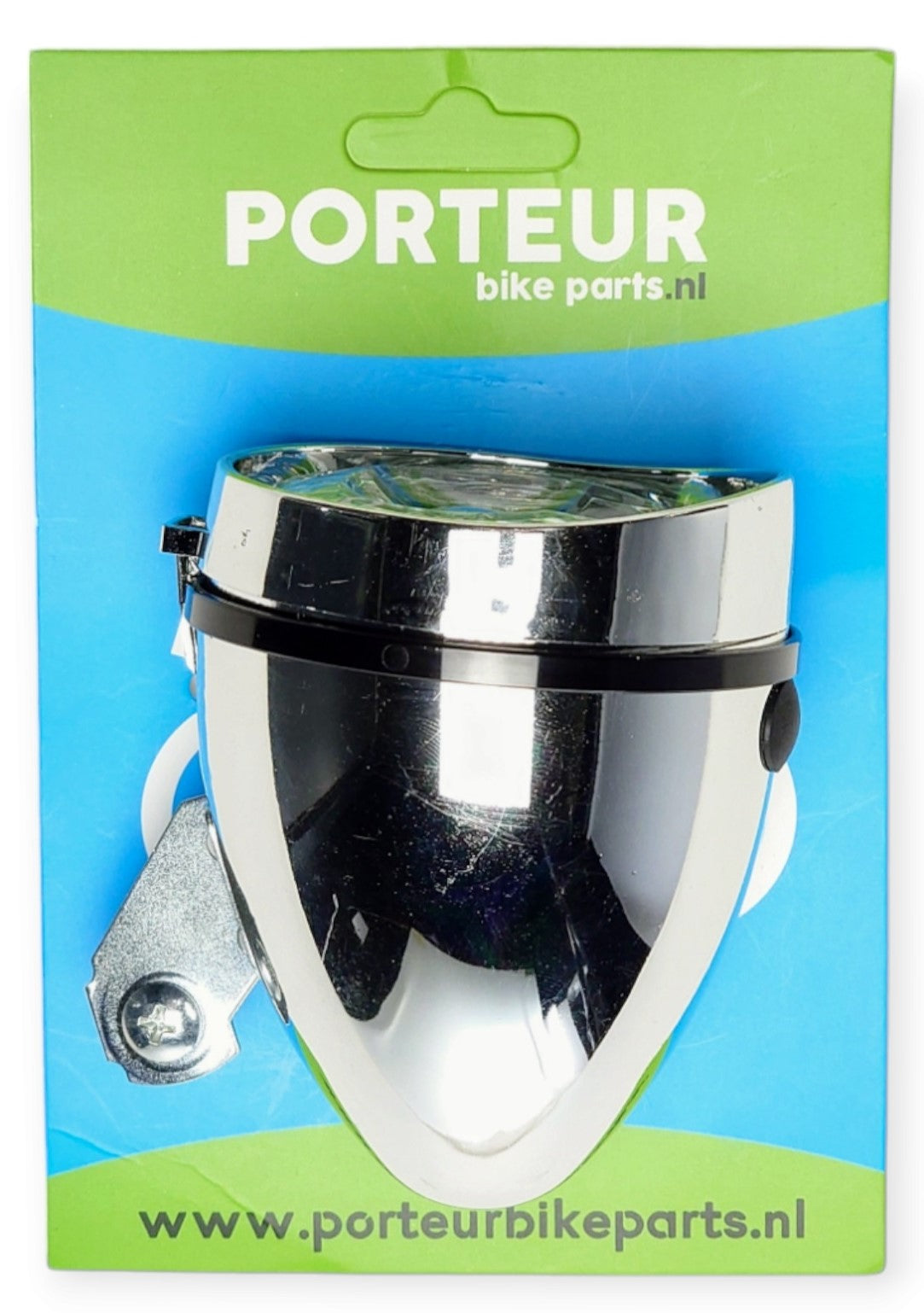 Portor forlygte retro chrom