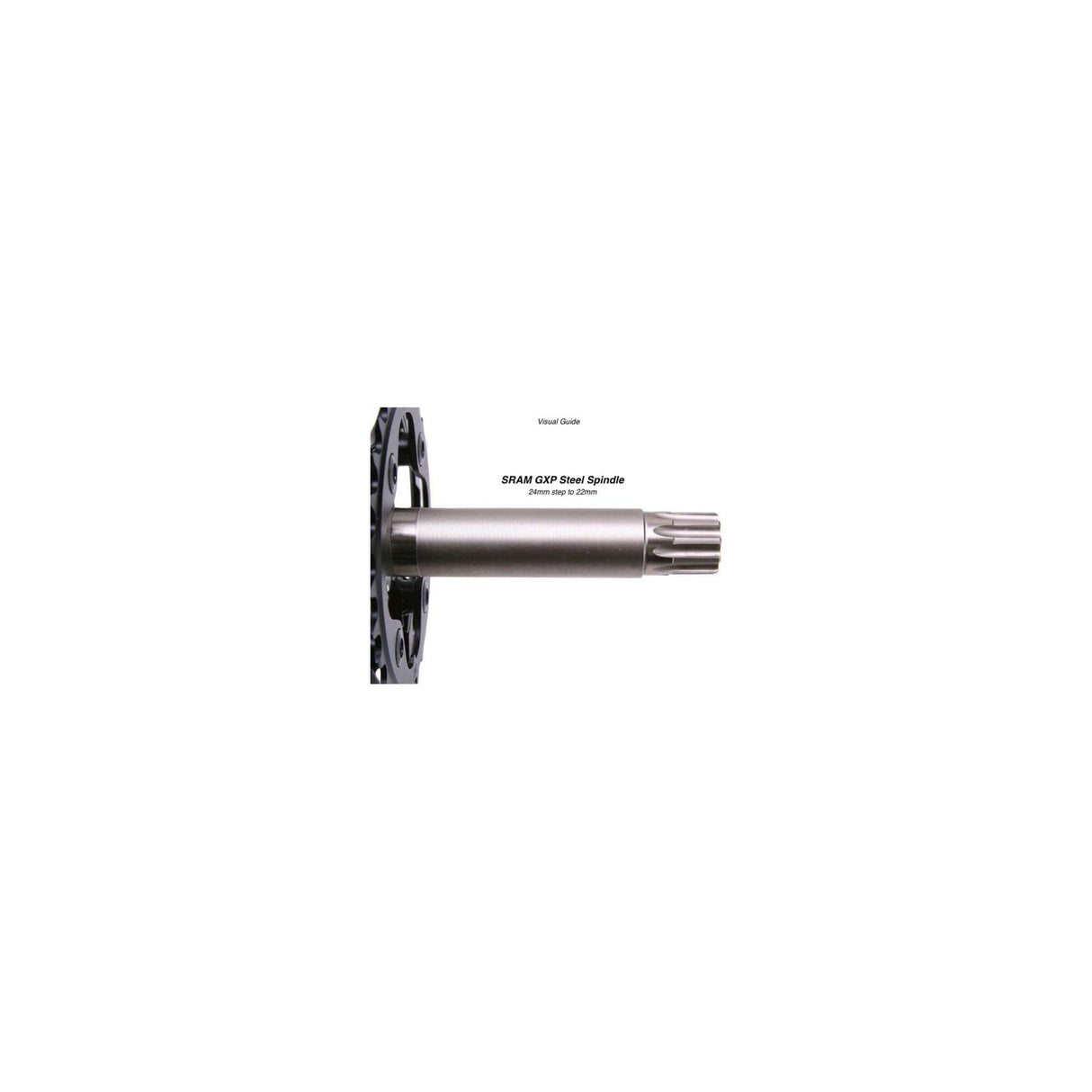 Praxis bundbeslag adapter m24 sram gxp bb30 pf30 road 68mm
