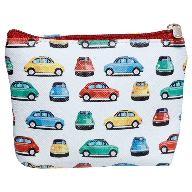 Retro fiat 500 pvc pung
