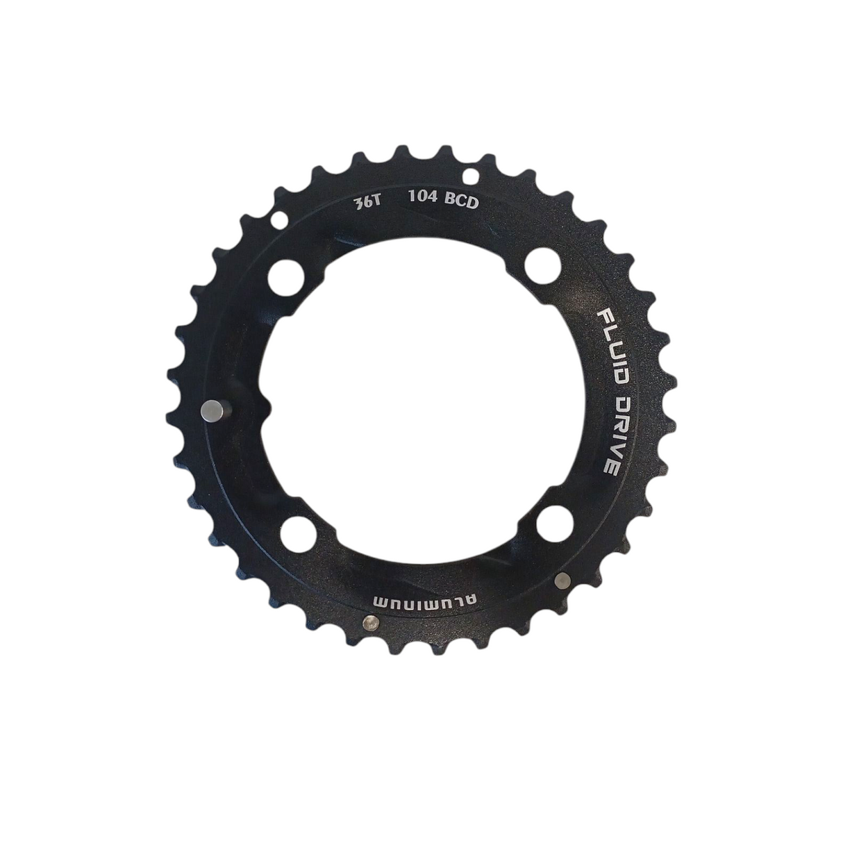 Sunrace 36t kædekrans crms660, bcd 104mm, sort