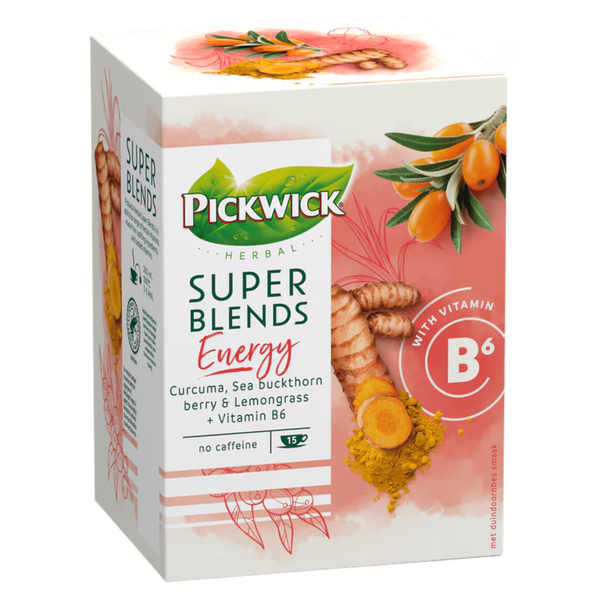 Pickwick super blends energi 1,5 gr (4x 15 stykker)
