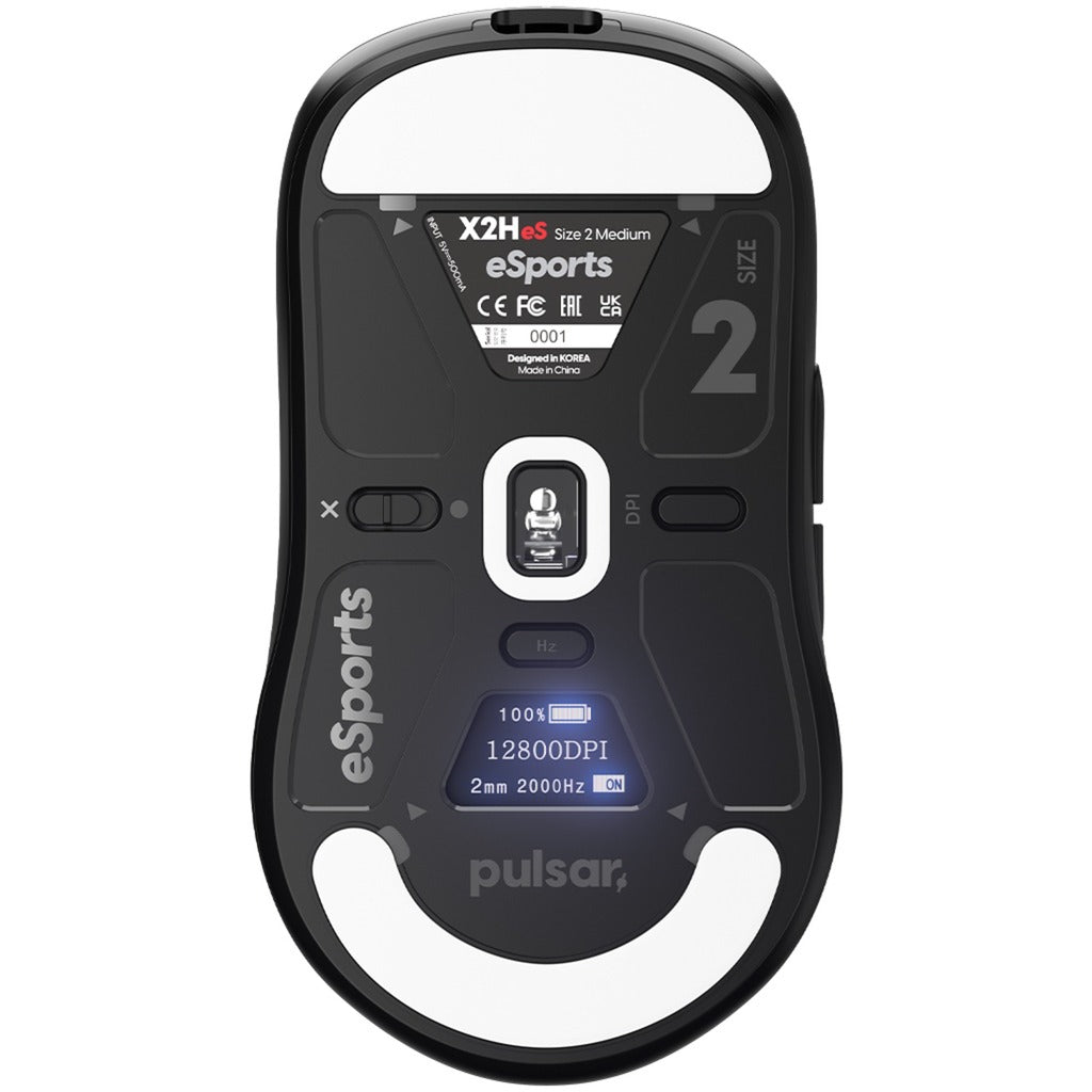 Pulsar X2-H High Hump eS trådløs gamingmus
