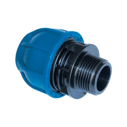 Alusic koppeling ø32mm - 1 1 4 buitendraad