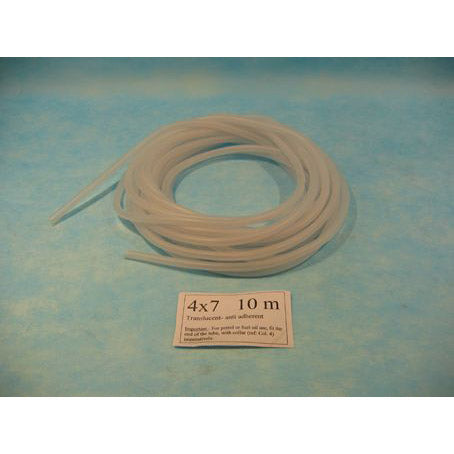 Bicy-fill benzinslange 4-7mm PVC p 10 meter gennemsigtig