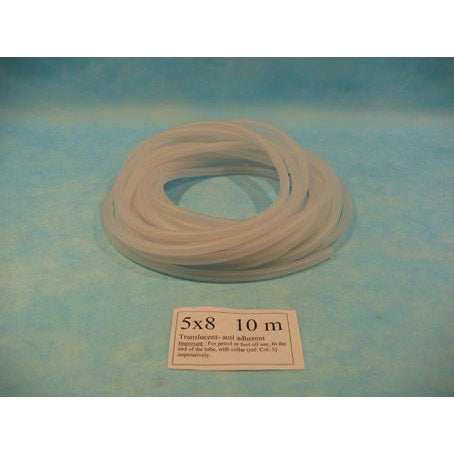 Bicy-fill benzinslange 5-8mm PVC p 10 meter gennemsigtig