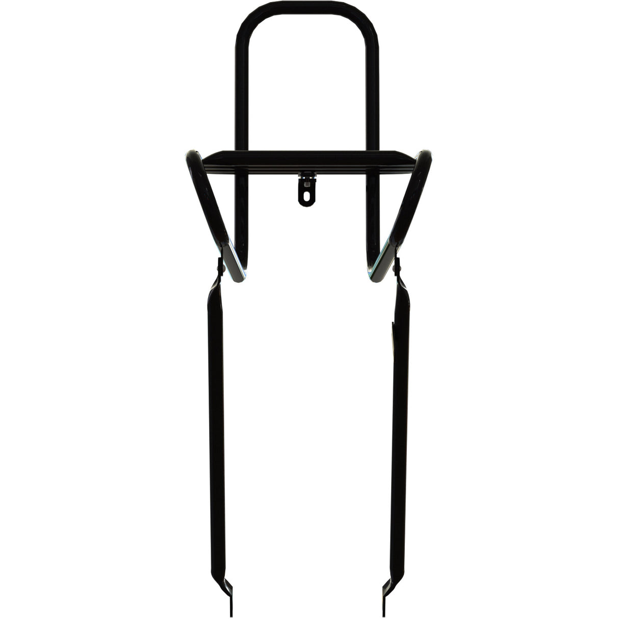 Steco front Carrier glat 25 cm kroonbout mat sort