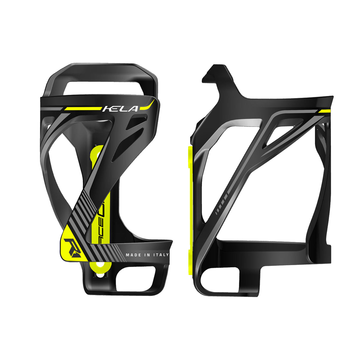 Saccon Bidone Holder Kela Black Yellow P St.
