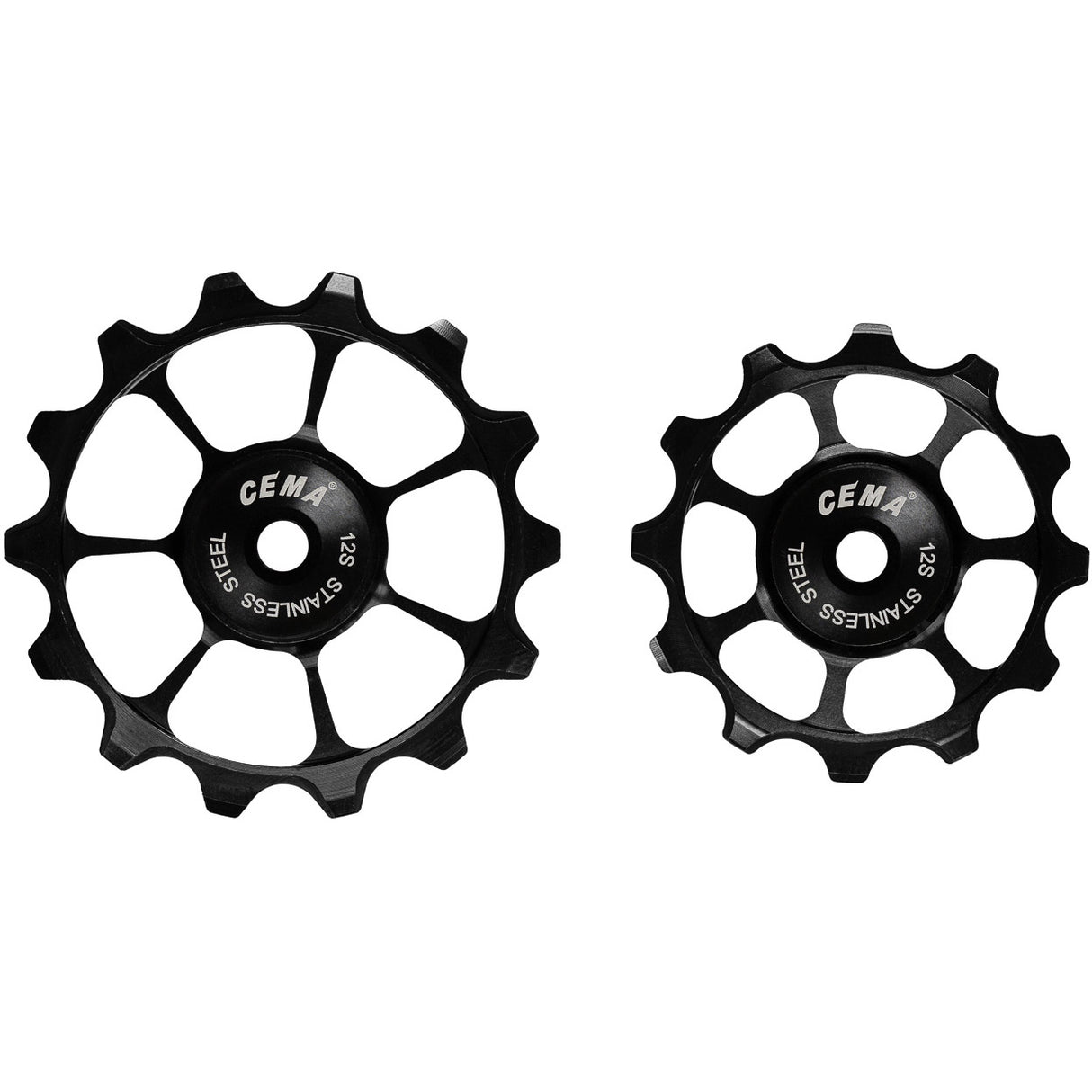CEMA DERAALEUR SWIES SWIES RURFICE STEEL SHIMANO 12V SORT