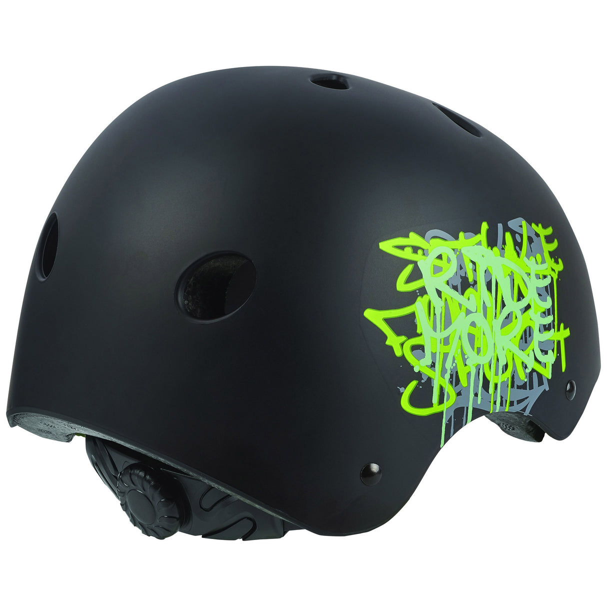 Polisport Urban Radical Cykelhjelm S 53-55 cm Graffiti Black Green