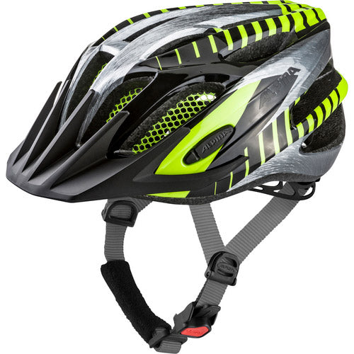 Alpina sports børnehjelm fb jr. 2,0 50-55 blank sort gr neon