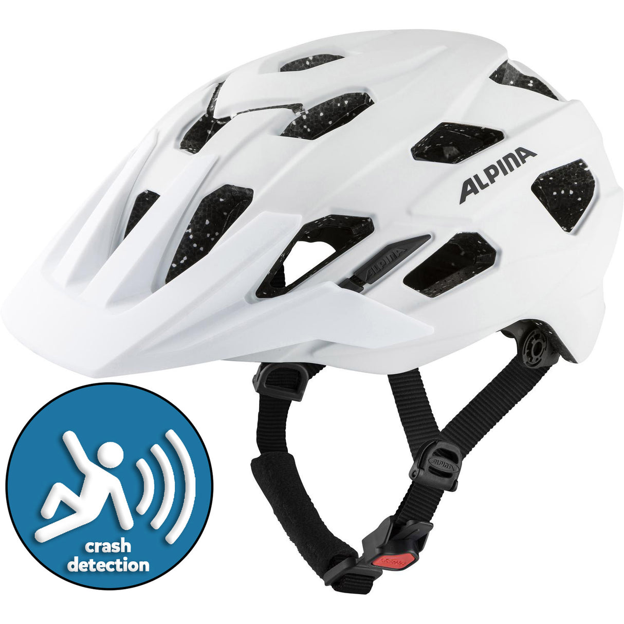 Alpina sports mtb hjelm anzana tocsen 52-57 mat hvid