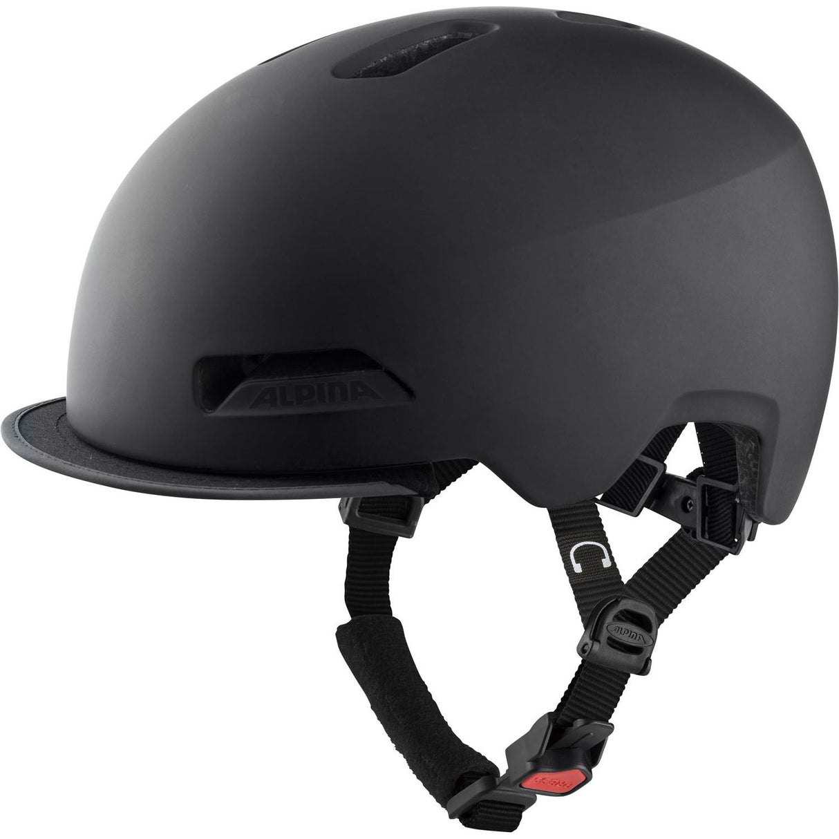 Alpina sports urban hjelm brooklyn 52-57 mat sort