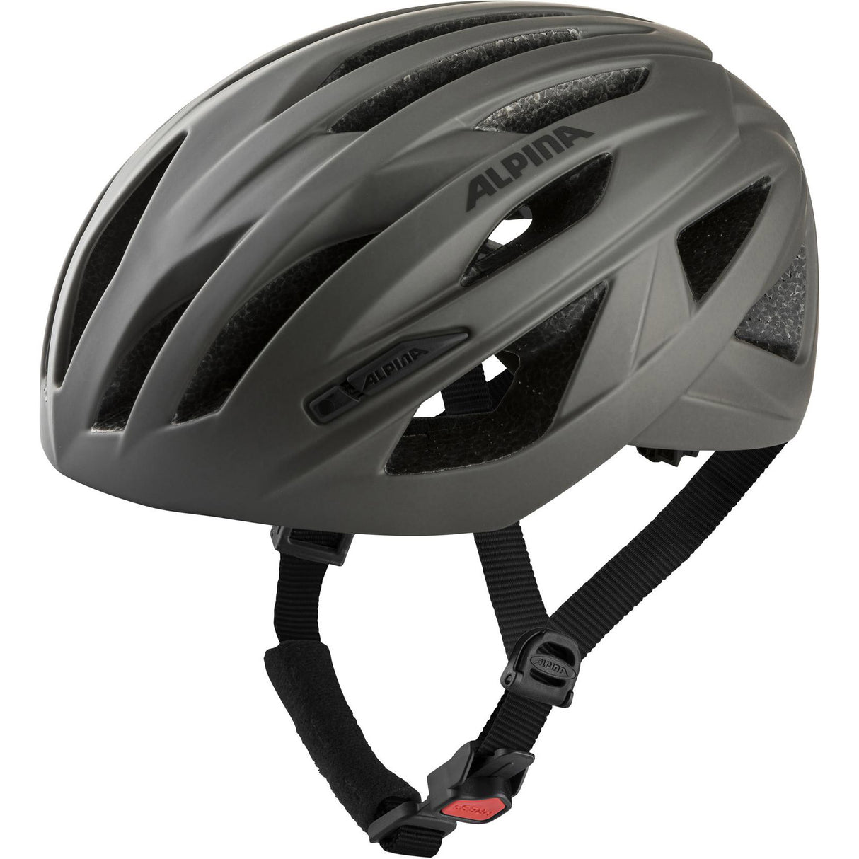 Alpina sports racing hjelm sti 55-59 mat grå