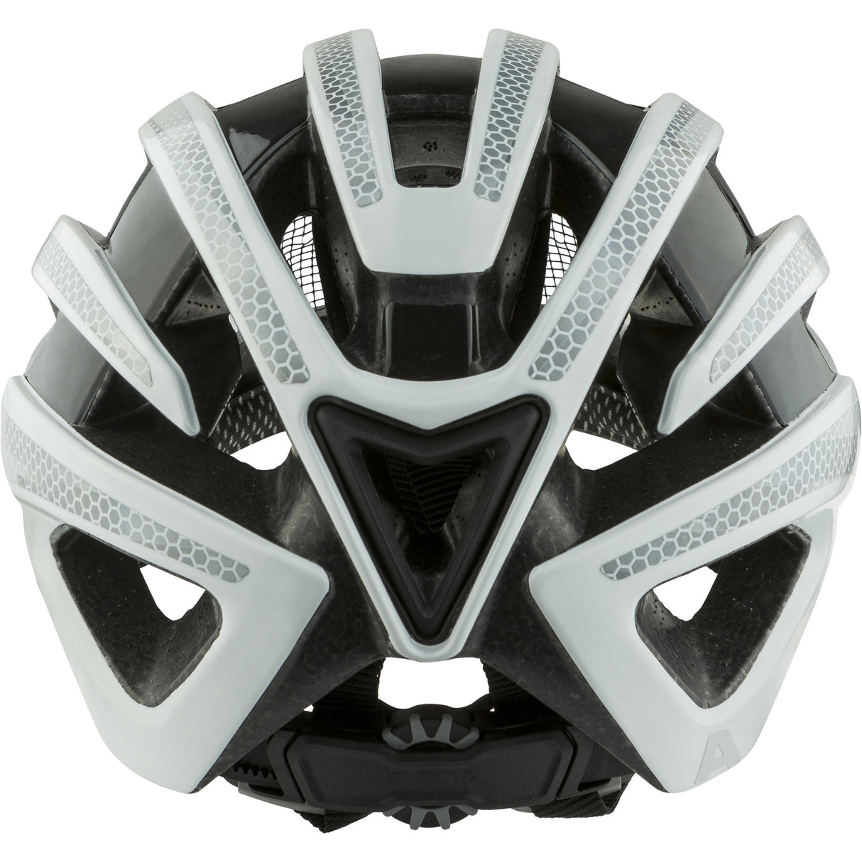 Alpina sports racing hjelm ravel reflekterende 55-59 glans hvid
