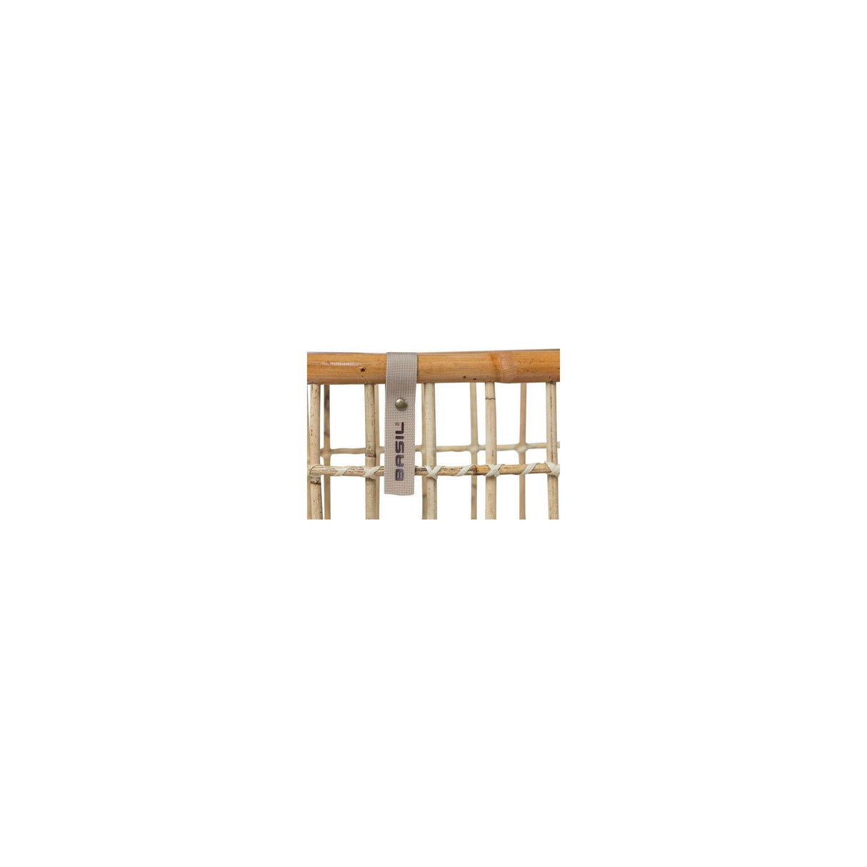 Basil Green Life - Rattan Bicycle Basket - Stor - First - Natural Brown