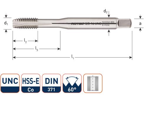 Rotec maskinhane nr.5 unc din371