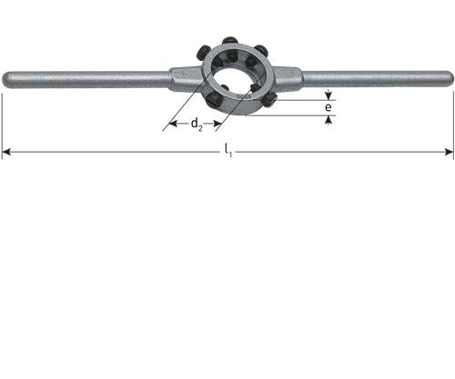 Rotec skærepladeholder 20x5 m3-4