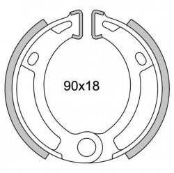 NewFren Brake -segmenter Nye Fren GF0210