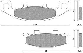NewFren Disc Brake Block FD0108