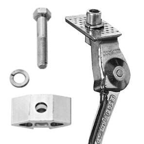 Esge standard 28 305 mm med plade bredt sølv