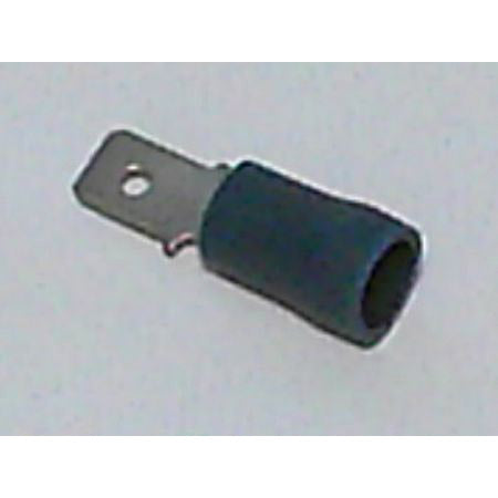 Bofix Cable Shoe Amp Man Plat 4,8 mm blå (25st)