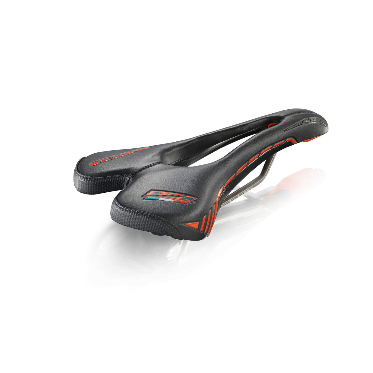 Selle Monte Grappa Monte Grappa Saddle BMG Blade 2.0 Sort rød