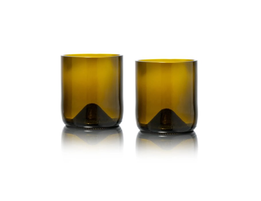 Rebottled Glass - Kort drink - 2 -pack - Olive